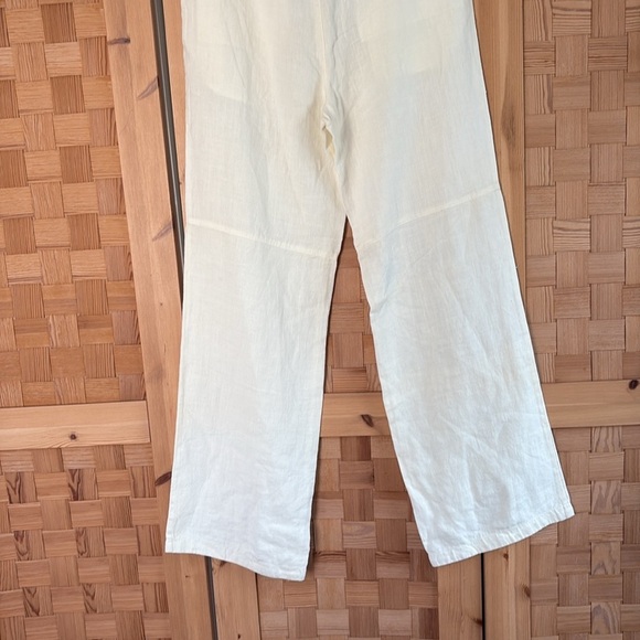 AX Armani Exchange Linen Wide Leg Pants M - Picture 5 of 9